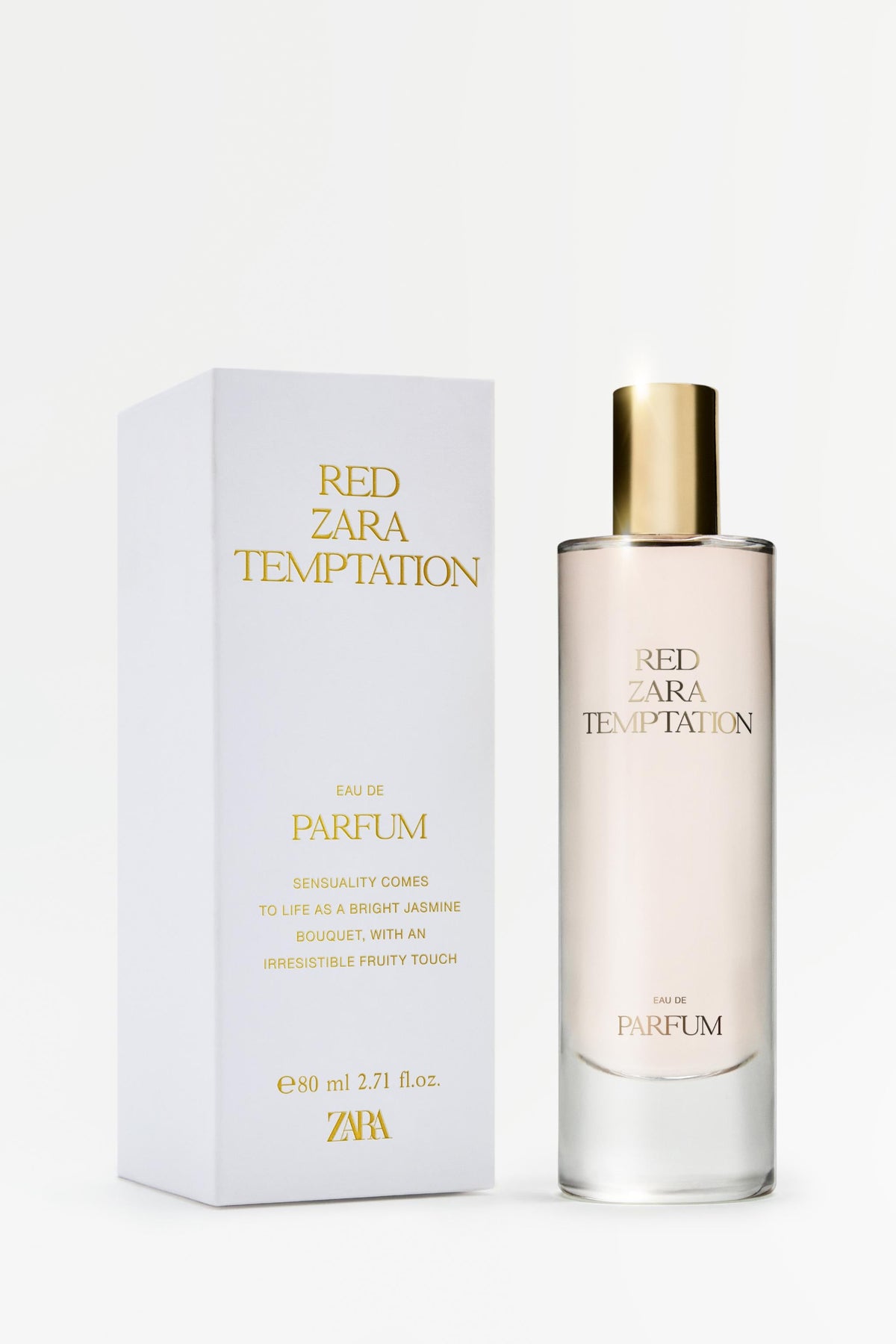 RED ZARA TEMPTATION EDP 80ML (2.71 FL. OZ).